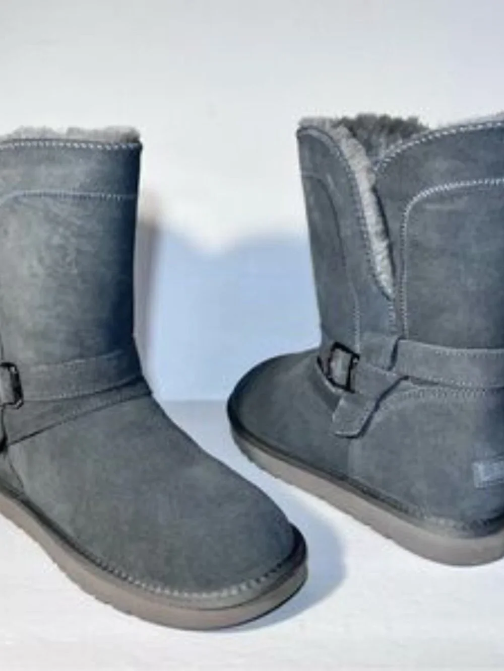 Lamo Vanessa Water-Resistant Memory Foam Suede Boots